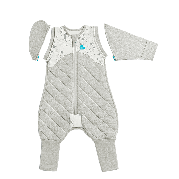 Love To Swaddle UP T-Suit Warm 2.5 TOG / White / M