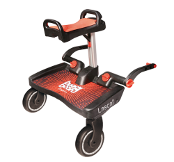 Lascal Maxi Plus / Red BuggyBoard Plus Red Saddle