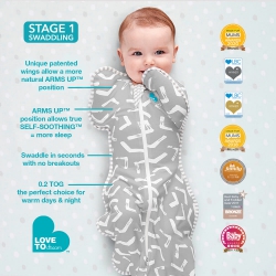 Love To Swaddle UP Bamboo Lite 0.2 TOG